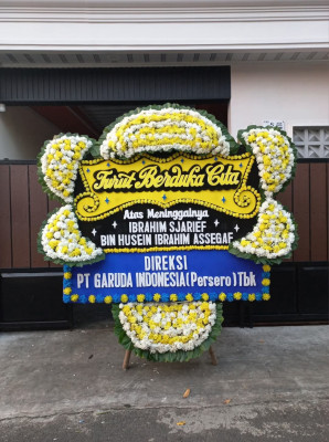 Papan Bunga Duka di Lamaru